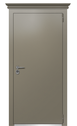 Дверь TermoPlus Ral 7006 Серый Кварц 950