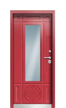 Дверь TermoPlus Ral 3031 Securemme 972