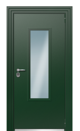 Дверь TermoPlus Patina Тёмно-зелёное 965
