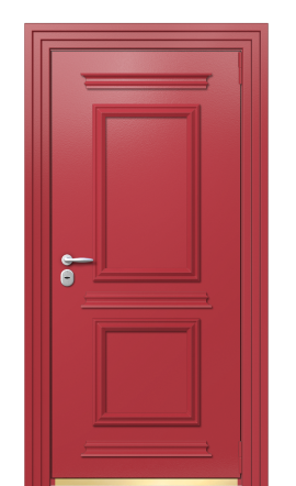Дверь TermoPlus Ral 3031 Тёмно-красный 520