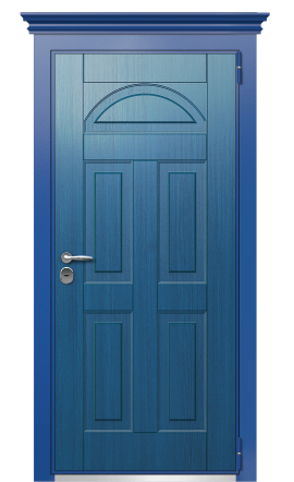 Дверь TermoWood Ral 5005 Тёмно-синяя 589