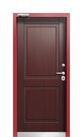 Дверь TermoPlus Ral 3031 Тёмно-красный 518
