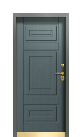 Дверь TermoPlus Ral 8025 Пепельный 401