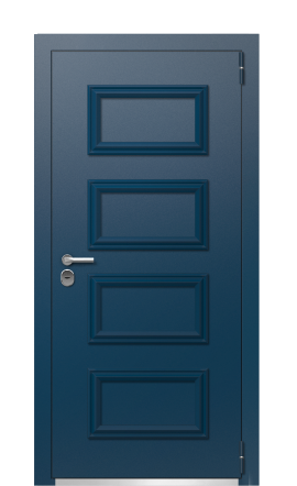 Дверь TermoPlus Del Mare Тёмно Синяя 328