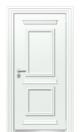 Дверь TermoPlus Ral 9003 Белая эмаль 515