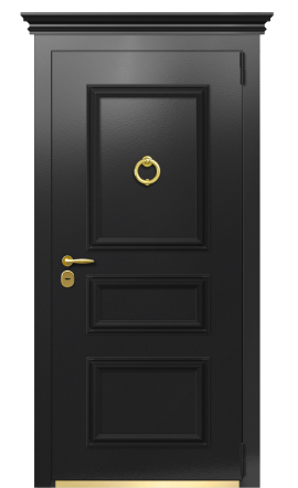 Дверь TermoPlus Ral 9005 Венге 445