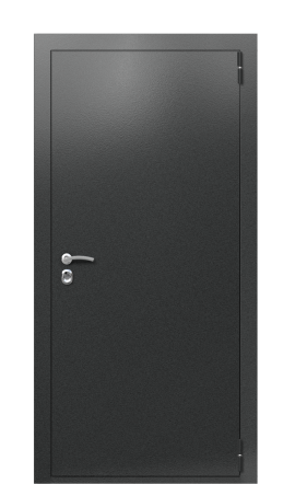 Входная дверь TermoPlus Silver Пепельный 1444
