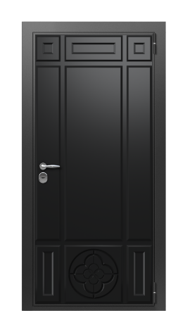 Дверь TermoWood Vesivio Ral 9005 781