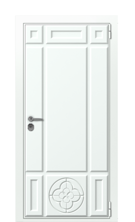 Дверь TermoWood Ral 9003 Collori Ral 9003 2696