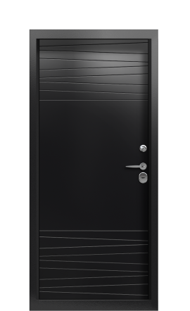 Дверь TermoWood Ral 9005 Collori Ral 9005 2575