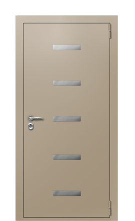Дверь TermoPlus Ral 1019 Греческий платан 828