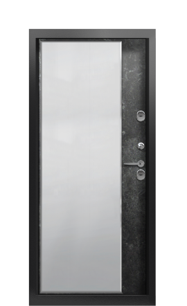 Дверь TermoWood Ral 9005 Terma Premium Черный гранит 2698