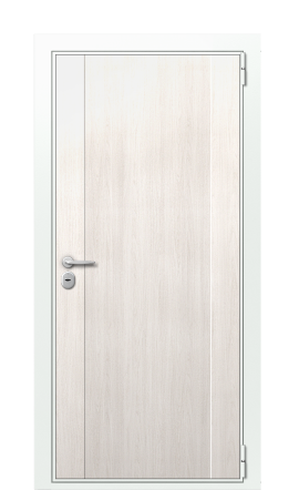 Дверь TermoWood Ral 9003 Граб Белый 944