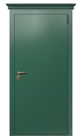 Дверь TermoPlus Ral 6028 Грецкий орех 849