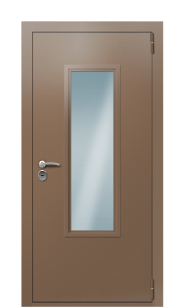 Дверь TermoPlus Ral 8025 Ванильный дуб 1218