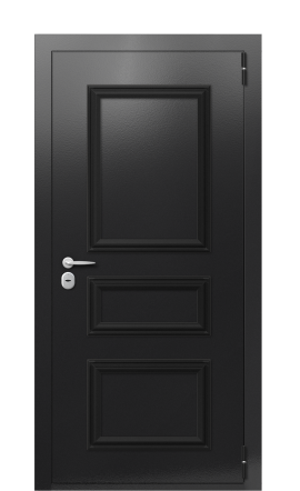 Дверь TermoPlus Ral 9005 Венге 533