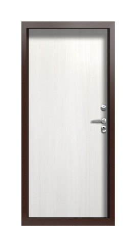 Дверь TermoPlus Bronze Белое дерево 855