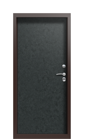 Дверь TermoWood Ral 8017 Черный гранит 1469