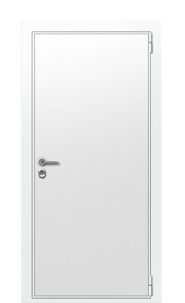 Дверь TermoWood Ral 9003 Terma Premium Белый глянец 2584