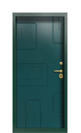 Дверь TermoWood Ral 6005 Зеленое сукно 1503