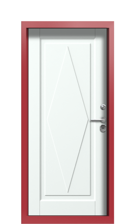 Дверь TermoWood Ral 3031 RAL 9003 1265