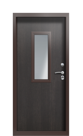 Дверь TermoPlus Ral 3005 Дуб антрацит 1170