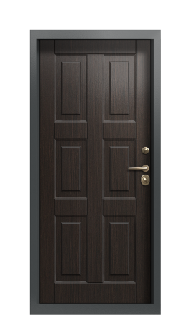 Дверь TermoPlus Ral 8025 белое дерево 495