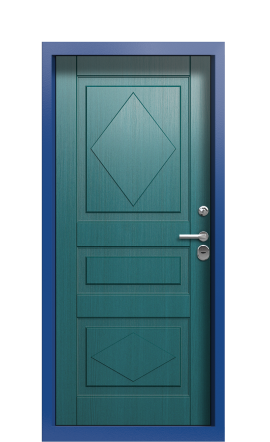 Дверь TermoWood Ral 9005 Белая Эмаль 256