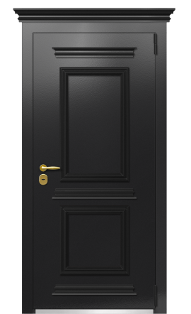 Дверь TermoPlus Ral 9005 Белая Эмаль 334