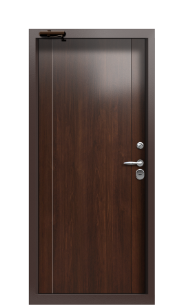 Дверь TermoWood Ral 8017 Тик 566