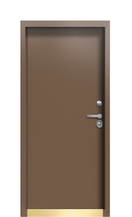 Дверь Termo Ral 8017 Ral 1019 54