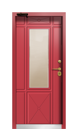 Дверь TermoWood Ral 3031 Securemme 552
