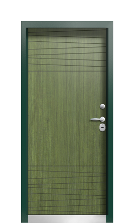 Дверь TermoWood Ral 6005 Тёмно зелёное 649