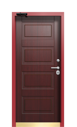 Дверь TermoWood Ral 9003 Милк 428