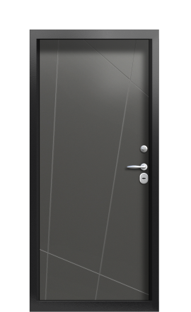 Дверь TermoWood Ral 7043 Граб белый 284