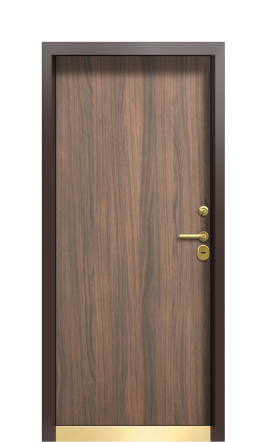 Входная дверь TermoWood Ral 9005 Серый Антрацит 64
