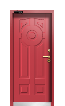 Дверь TermoWood Ral 7009 Collori Ral 7009 48