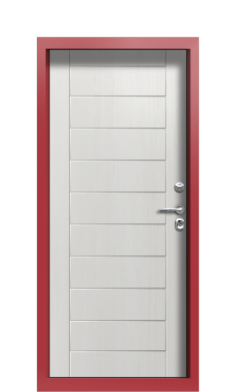 Дверь TermoPlus Ral 3031 Белое дерево 159