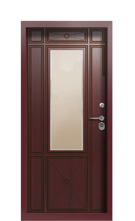 Входная дверь TermoWood Ral 9005 Серый Антрацит 265