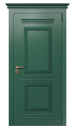 Дверь TermoPlus Ral 6028 Зелёное сукно 546