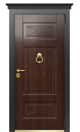 Дверь TermoWood Vesuvio Кофейное дерево 277