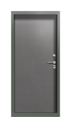 Дверь Termo Ral 7009 Дымчатое дерево 859 вид внутри