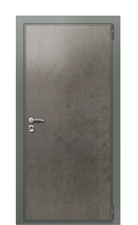 Дверь TermoWood Ral 7009 Бетон темный 787