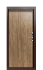 Дверь Termo Ral 6028 Грецкий орех 863 вид внутри