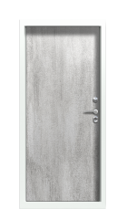 Дверь Termo Ral 3031 Джут белый 866 вид внутри