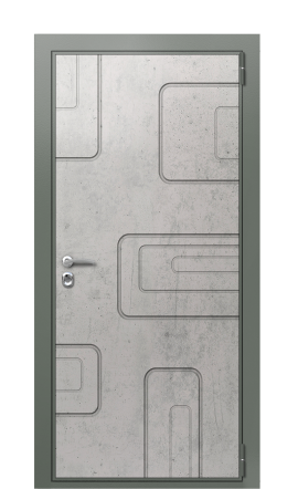 Дверь TermoWood Ral 7009 Бетон Светлый 716