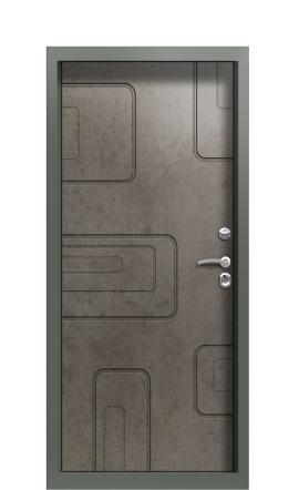 Дверь TermoWood Ral 7009 Бетон Светлый 716