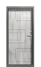 Дверь Termo Tobacco Греческий платан 706 вид внутри