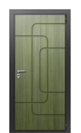 Дверь TermoWood Vesuvio Темно-зеленое 1520