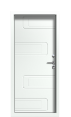 Дверь Termo Ral 9003 Collori Ral 9003 2574 вид внутри